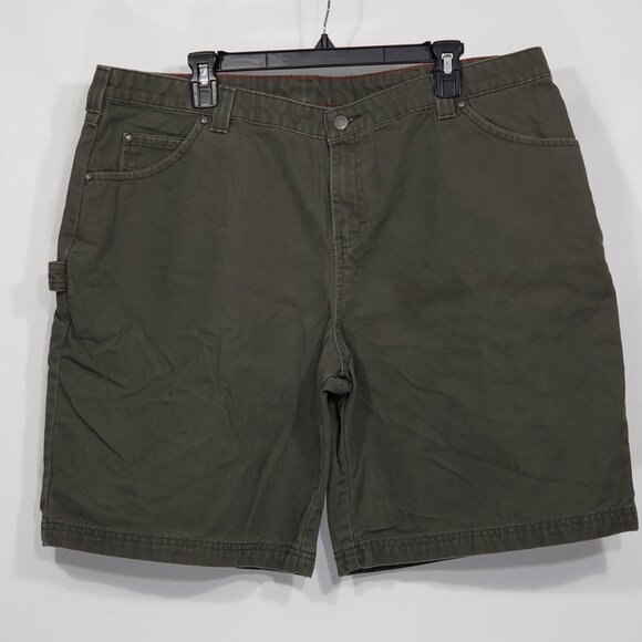 Dickies Pants - Dickies  Olive Green Canvas Shorts Women's Size 18